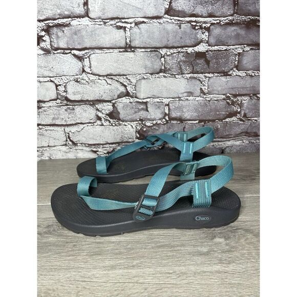 Chaco Bodhi Storm Blue Textile Toe Loop Hiking Sandals Men 12M US/45EU JCH108309 - Picture 14 of 16